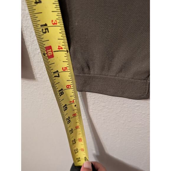 Spanx Cropped Leggings Women's XS Green Athletic Workout Stretch Athleisure - Picture 6 of 7